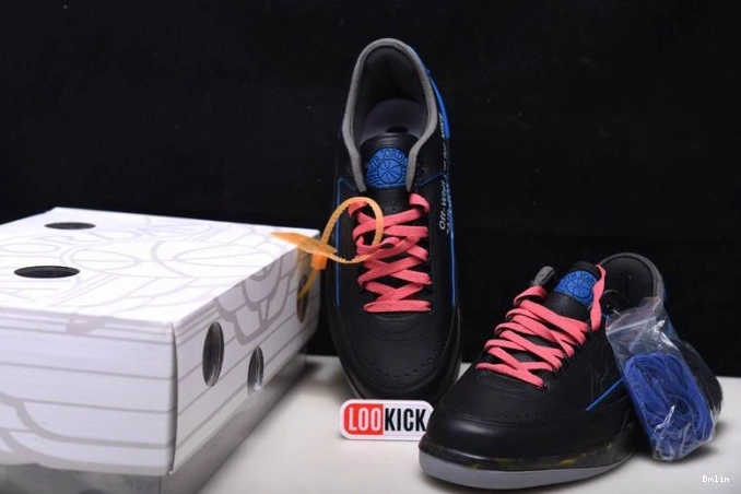 Bmlin Shoes Black Off-White DJ4375-004 Retro Blue Jordan SP Low 2 0727